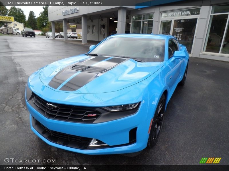 Rapid Blue / Jet Black 2023 Chevrolet Camaro LT1 Coupe