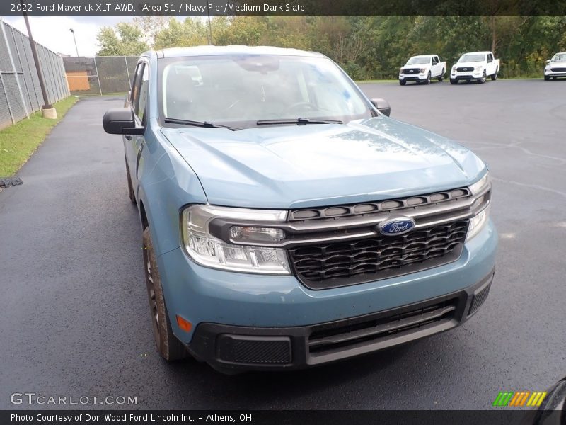 Area 51 / Navy Pier/Medium Dark Slate 2022 Ford Maverick XLT AWD