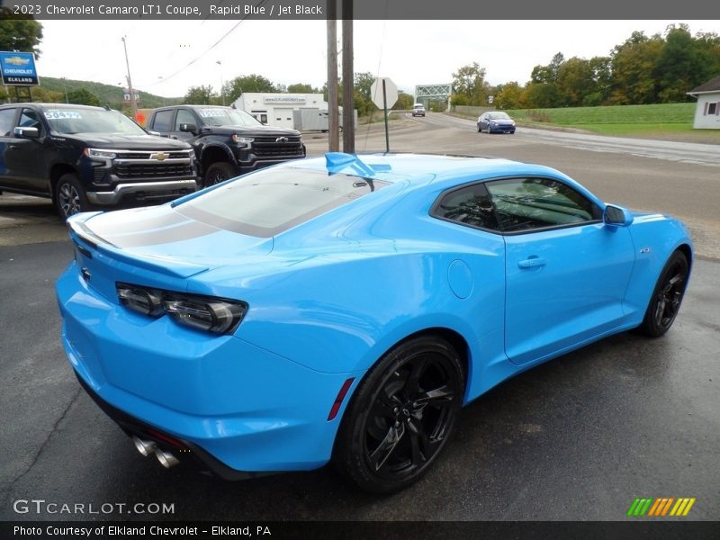 Rapid Blue / Jet Black 2023 Chevrolet Camaro LT1 Coupe