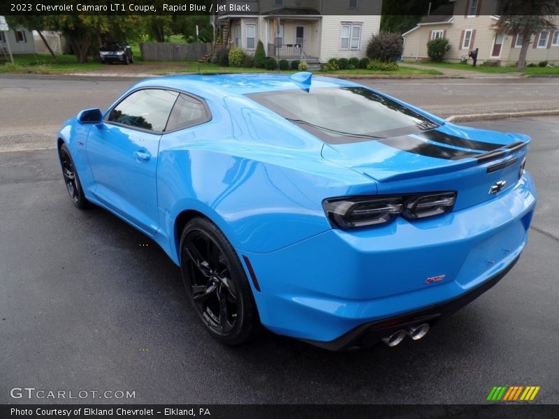 Rapid Blue / Jet Black 2023 Chevrolet Camaro LT1 Coupe