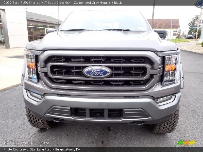 Carbonized Gray Metallic / Black 2022 Ford F150 Sherrod XLT SuperCrew 4x4