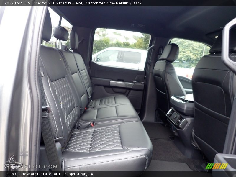 Rear Seat of 2022 F150 Sherrod XLT SuperCrew 4x4