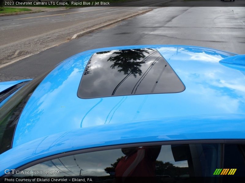 Rapid Blue / Jet Black 2023 Chevrolet Camaro LT1 Coupe