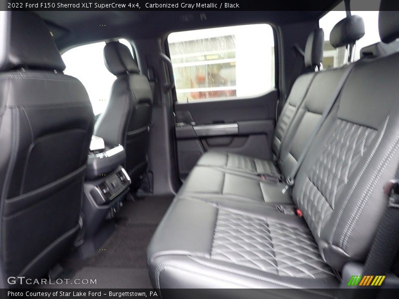 Rear Seat of 2022 F150 Sherrod XLT SuperCrew 4x4