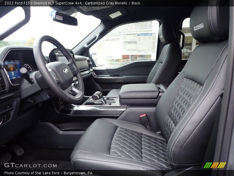 Front Seat of 2022 F150 Sherrod XLT SuperCrew 4x4