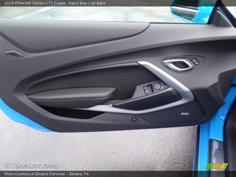 Rapid Blue / Jet Black 2023 Chevrolet Camaro LT1 Coupe