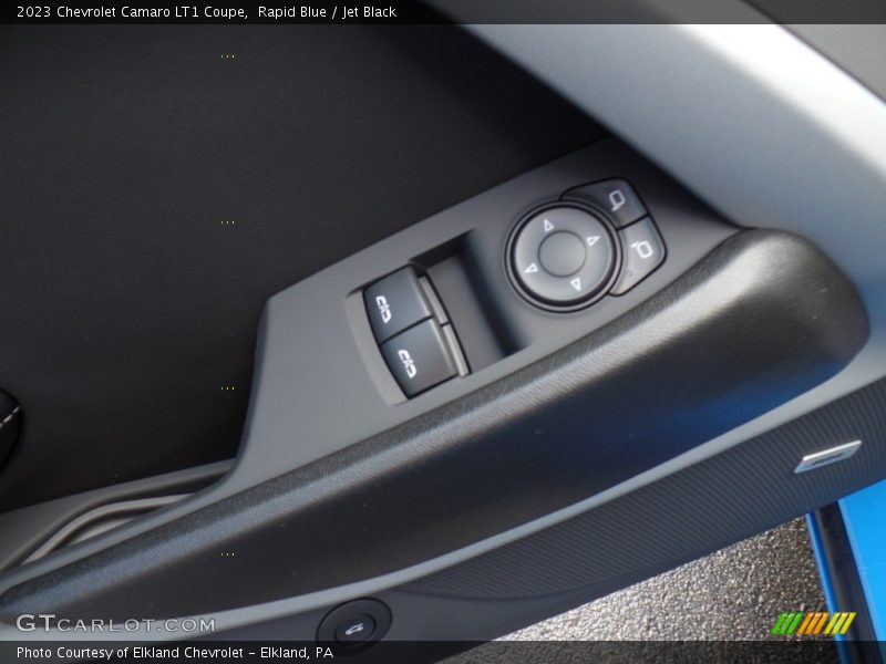 Rapid Blue / Jet Black 2023 Chevrolet Camaro LT1 Coupe
