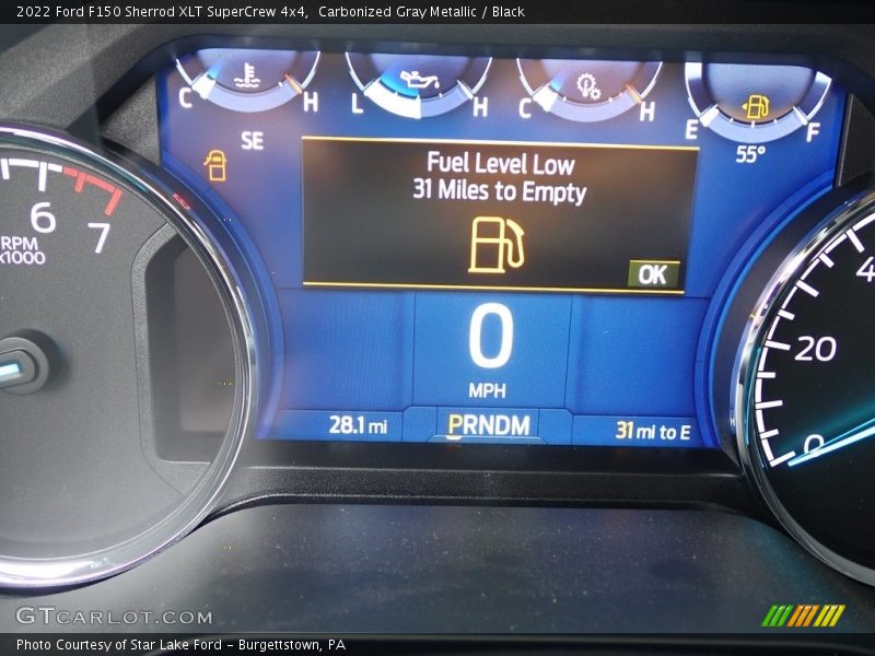  2022 F150 Sherrod XLT SuperCrew 4x4 Sherrod XLT SuperCrew 4x4 Gauges