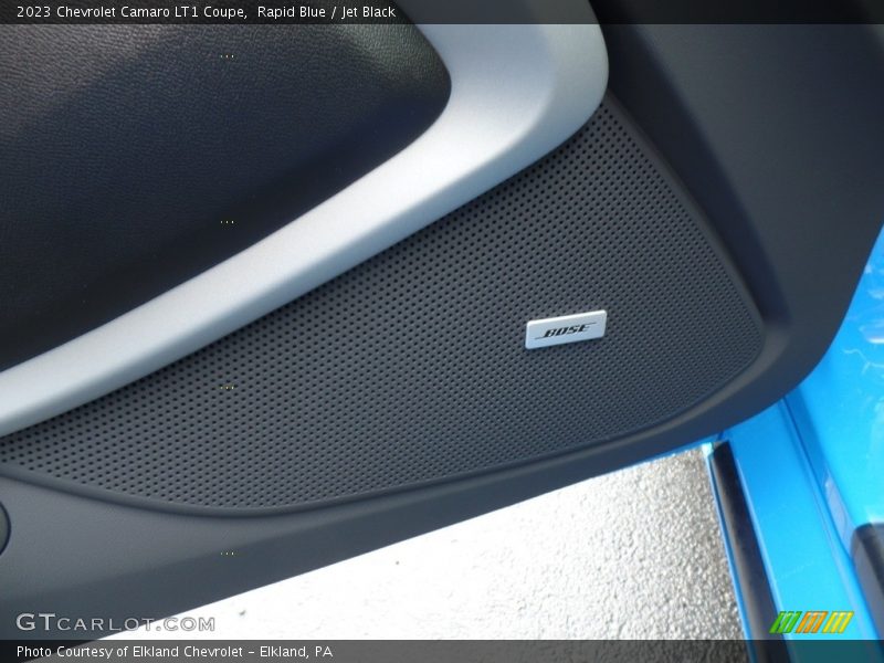 Rapid Blue / Jet Black 2023 Chevrolet Camaro LT1 Coupe