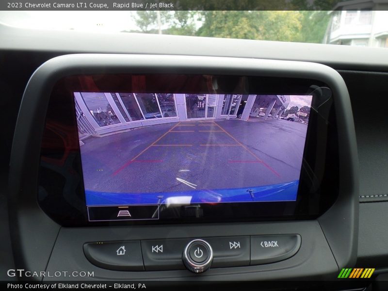 Rapid Blue / Jet Black 2023 Chevrolet Camaro LT1 Coupe