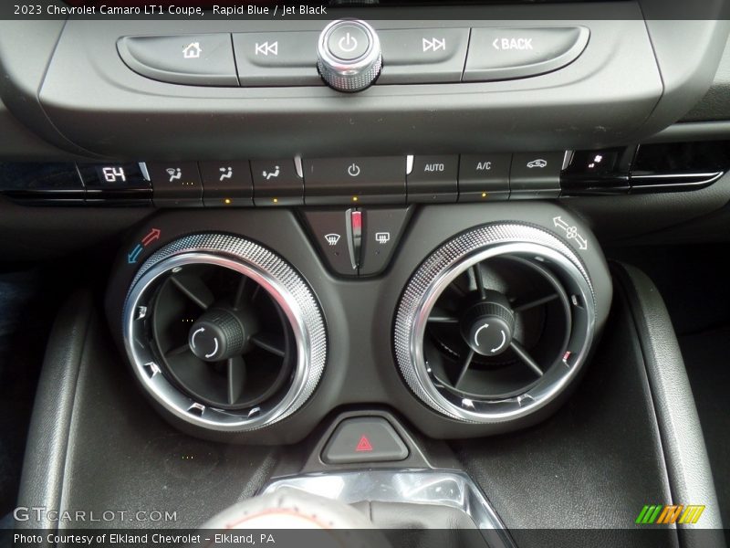 Controls of 2023 Camaro LT1 Coupe