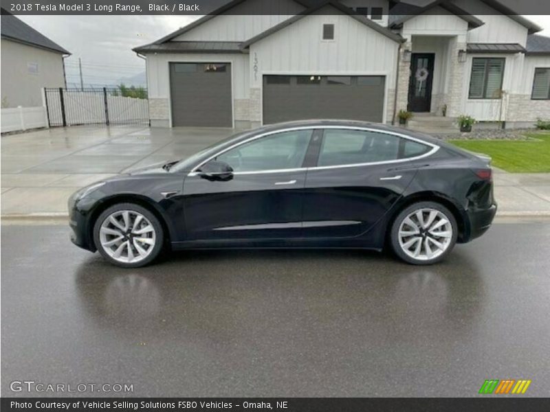  2018 Model 3 Long Range Black