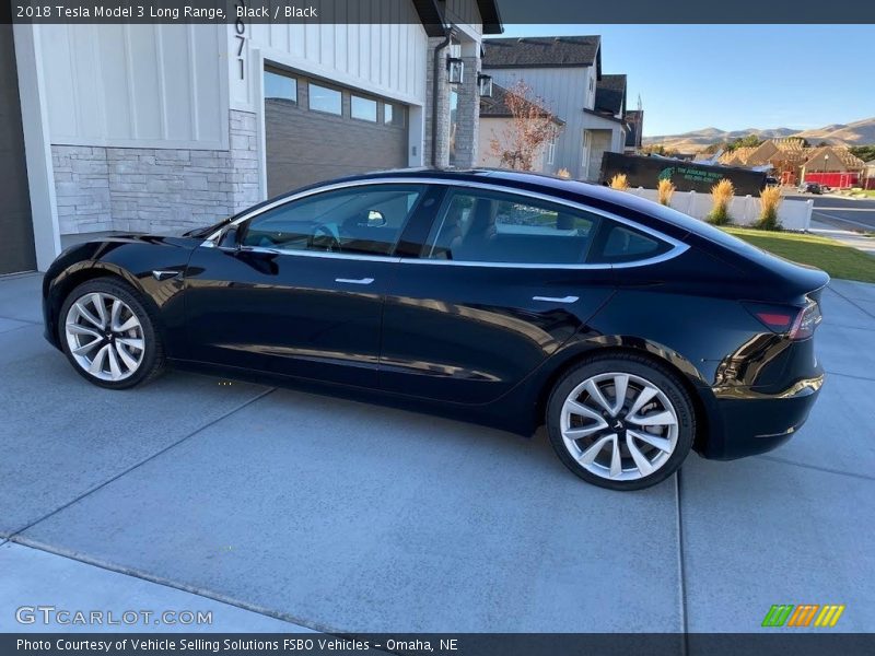 Black / Black 2018 Tesla Model 3 Long Range