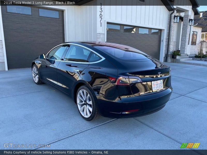 Black / Black 2018 Tesla Model 3 Long Range
