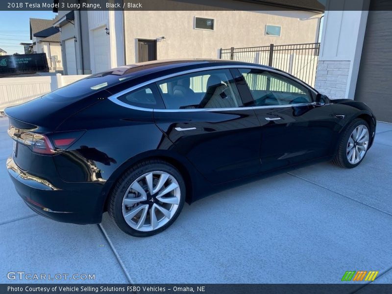 Black / Black 2018 Tesla Model 3 Long Range