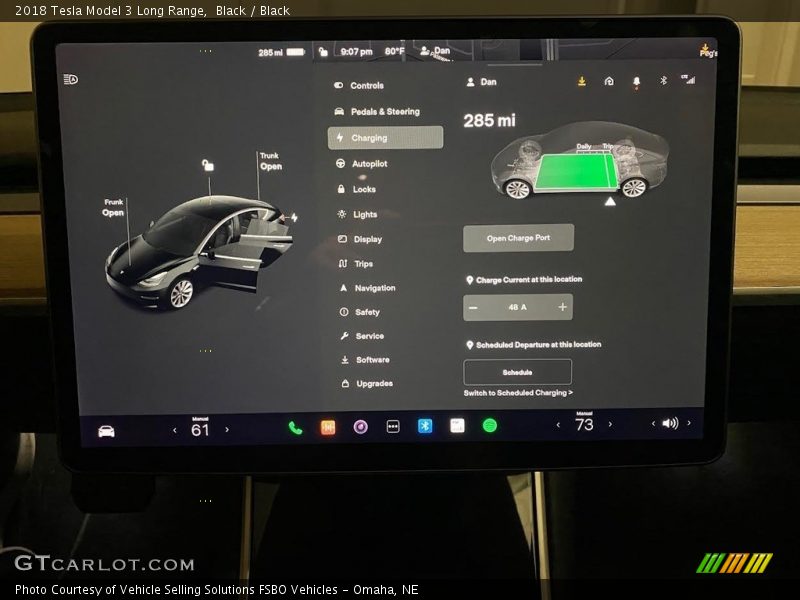 Black / Black 2018 Tesla Model 3 Long Range