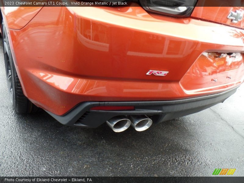 Vivid Orange Metallic / Jet Black 2023 Chevrolet Camaro LT1 Coupe
