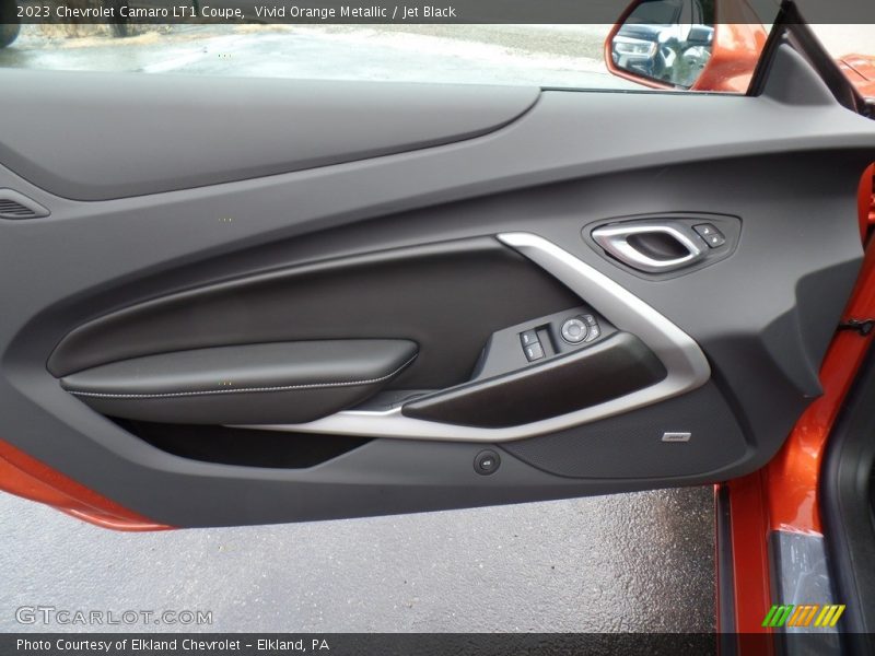 Door Panel of 2023 Camaro LT1 Coupe