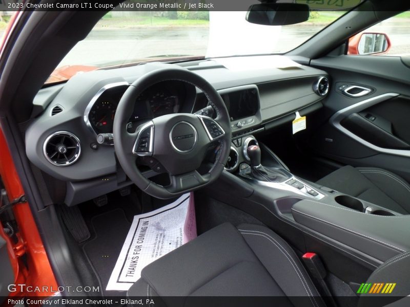  2023 Camaro LT1 Coupe Jet Black Interior