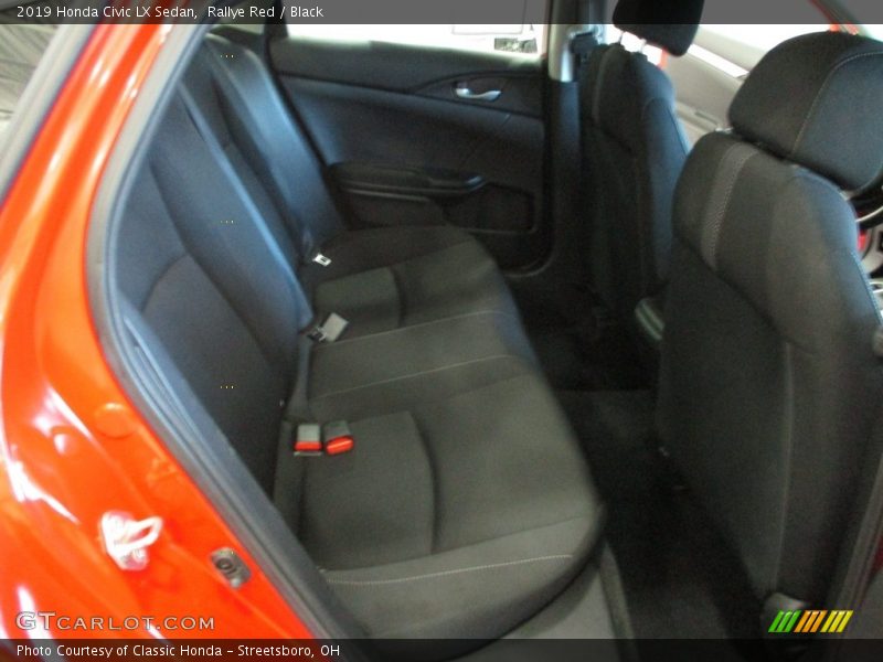 Rallye Red / Black 2019 Honda Civic LX Sedan