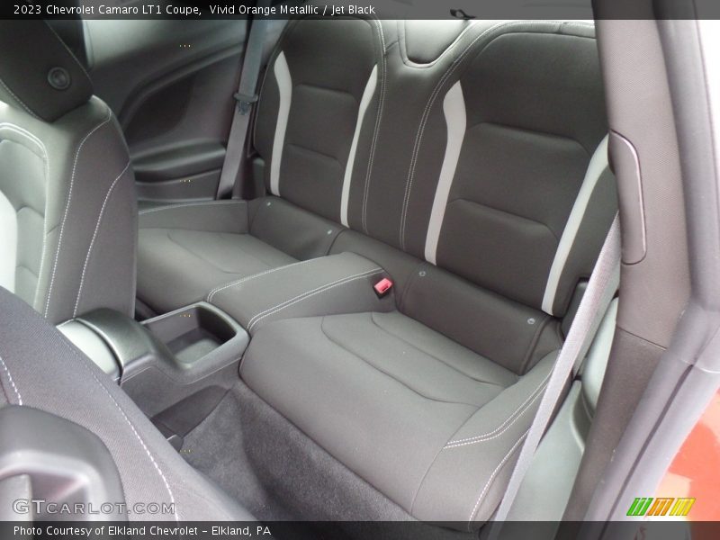 Rear Seat of 2023 Camaro LT1 Coupe