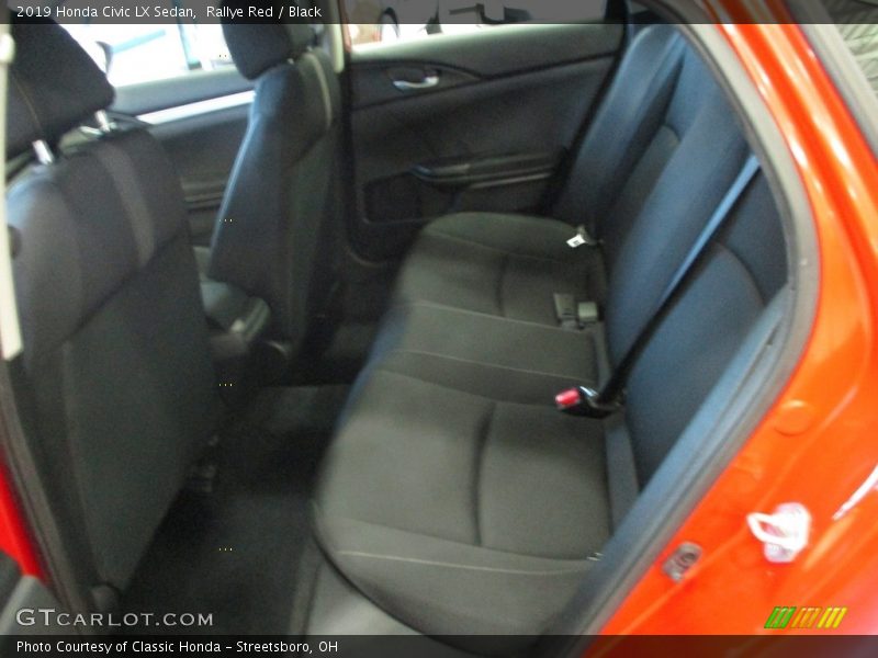 Rallye Red / Black 2019 Honda Civic LX Sedan