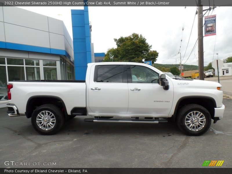 Summit White / Jet Black/­Umber 2022 Chevrolet Silverado 2500HD High Country Crew Cab 4x4