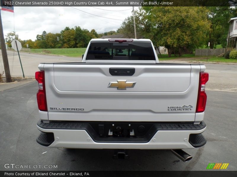 Summit White / Jet Black/­Umber 2022 Chevrolet Silverado 2500HD High Country Crew Cab 4x4