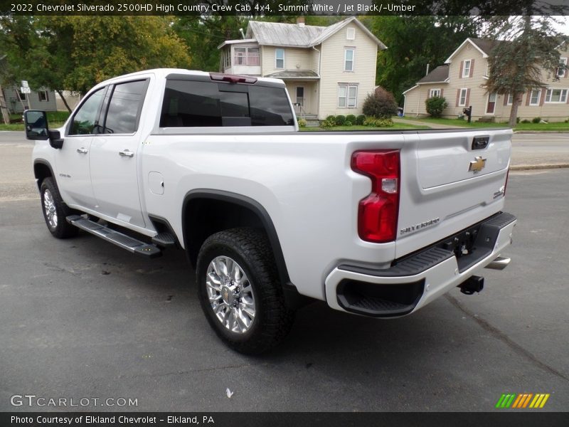 Summit White / Jet Black/­Umber 2022 Chevrolet Silverado 2500HD High Country Crew Cab 4x4
