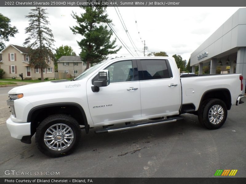 Summit White / Jet Black/­Umber 2022 Chevrolet Silverado 2500HD High Country Crew Cab 4x4