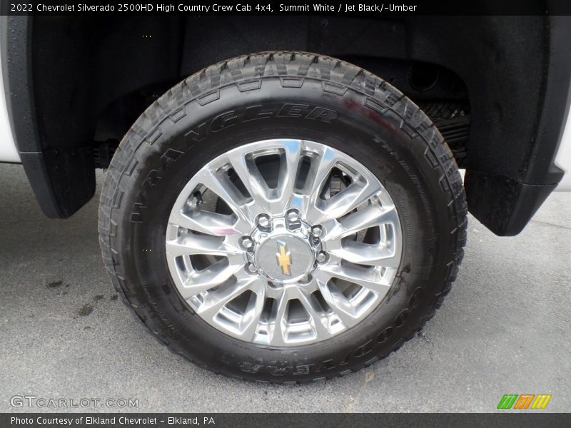 Summit White / Jet Black/­Umber 2022 Chevrolet Silverado 2500HD High Country Crew Cab 4x4