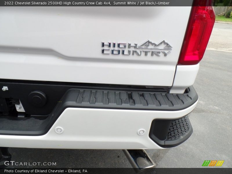 Summit White / Jet Black/­Umber 2022 Chevrolet Silverado 2500HD High Country Crew Cab 4x4