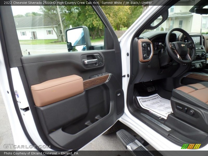 Summit White / Jet Black/­Umber 2022 Chevrolet Silverado 2500HD High Country Crew Cab 4x4