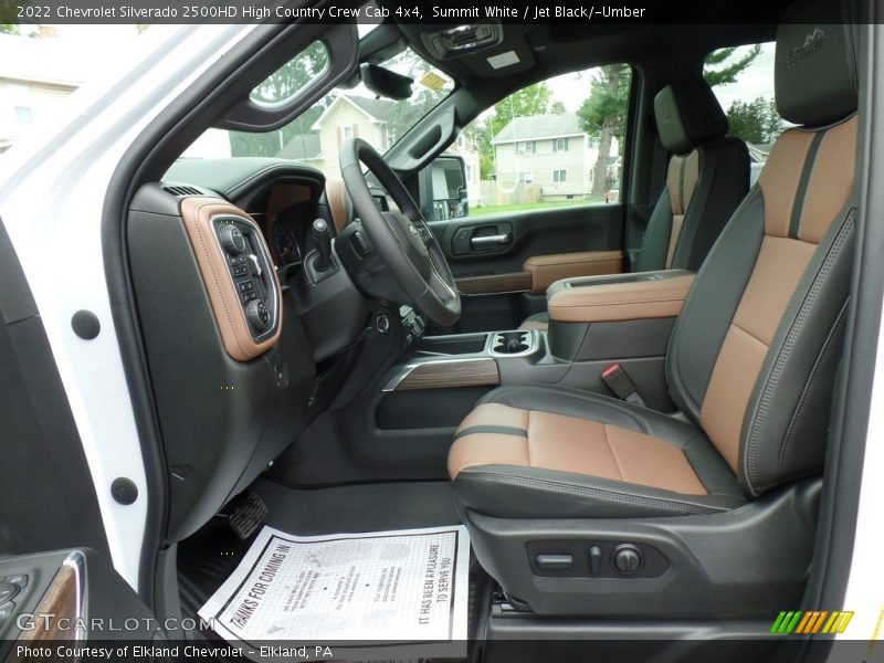 Summit White / Jet Black/­Umber 2022 Chevrolet Silverado 2500HD High Country Crew Cab 4x4