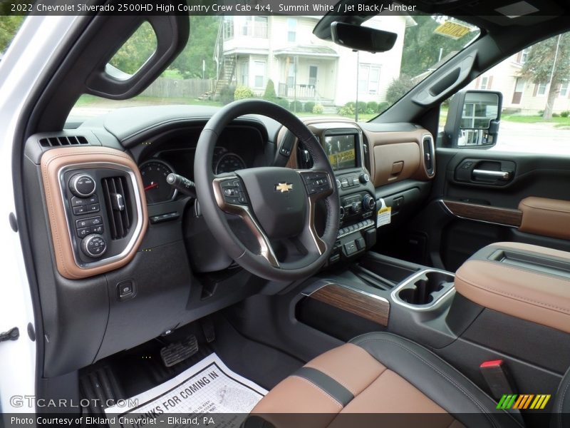 Summit White / Jet Black/­Umber 2022 Chevrolet Silverado 2500HD High Country Crew Cab 4x4