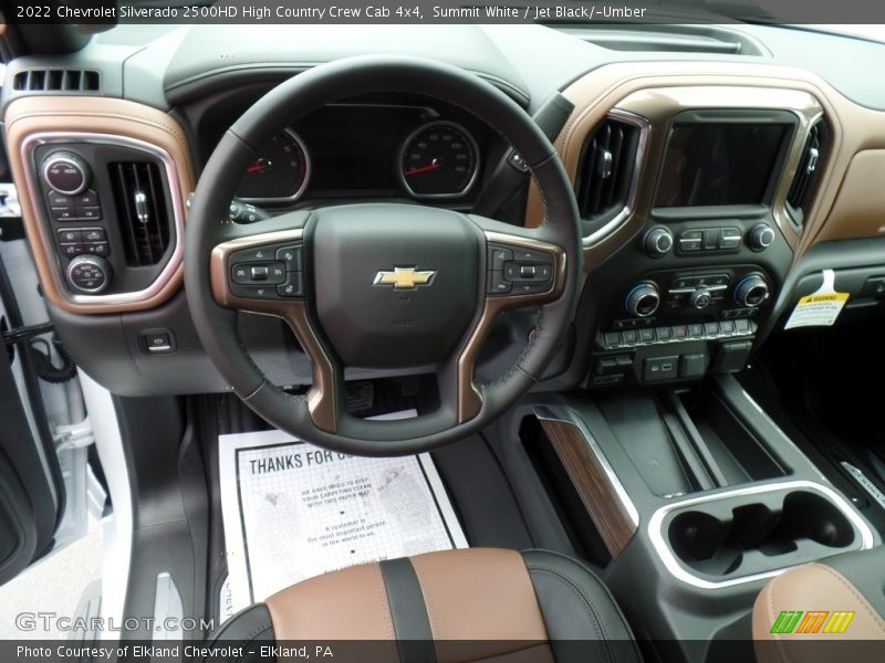 Summit White / Jet Black/­Umber 2022 Chevrolet Silverado 2500HD High Country Crew Cab 4x4
