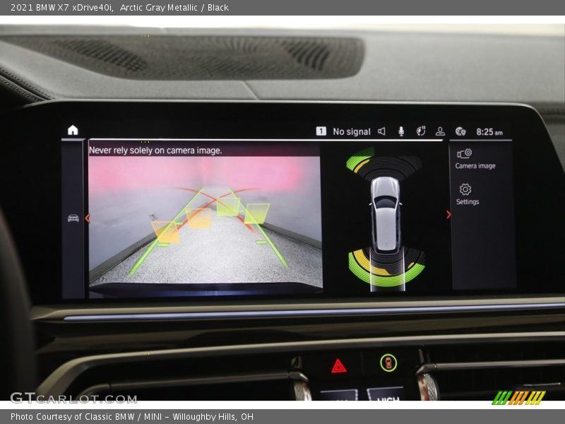 Arctic Gray Metallic / Black 2021 BMW X7 xDrive40i
