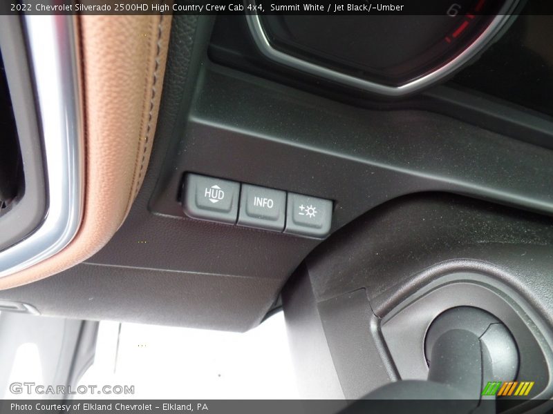 Summit White / Jet Black/­Umber 2022 Chevrolet Silverado 2500HD High Country Crew Cab 4x4