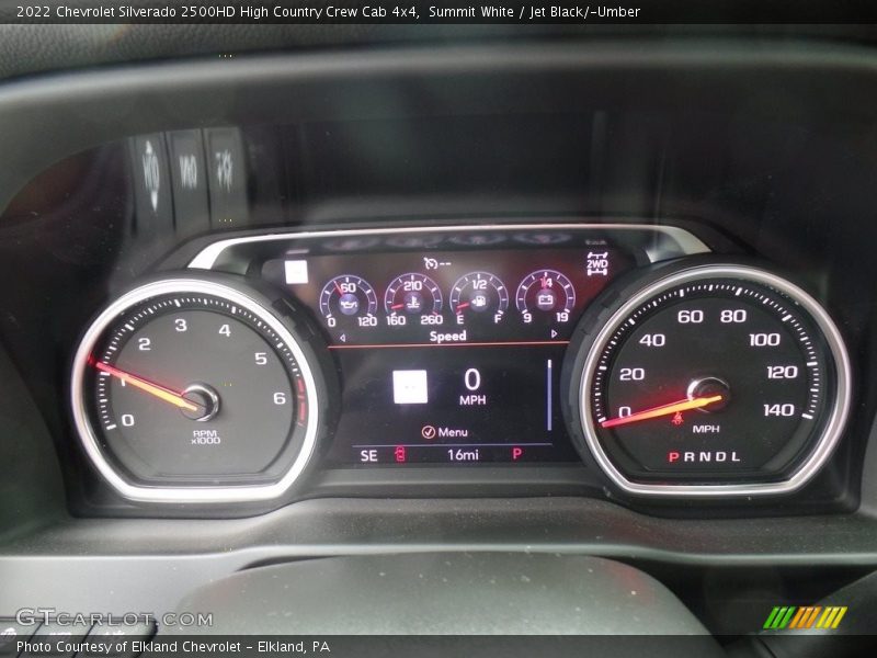 Summit White / Jet Black/­Umber 2022 Chevrolet Silverado 2500HD High Country Crew Cab 4x4