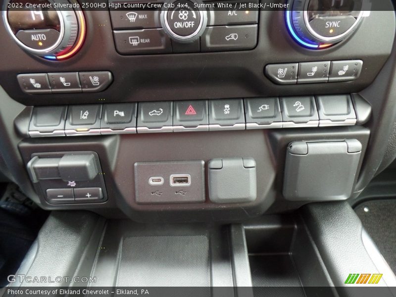 Summit White / Jet Black/­Umber 2022 Chevrolet Silverado 2500HD High Country Crew Cab 4x4