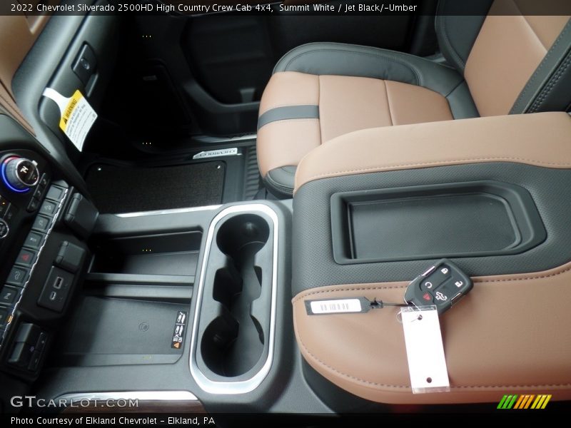Summit White / Jet Black/­Umber 2022 Chevrolet Silverado 2500HD High Country Crew Cab 4x4