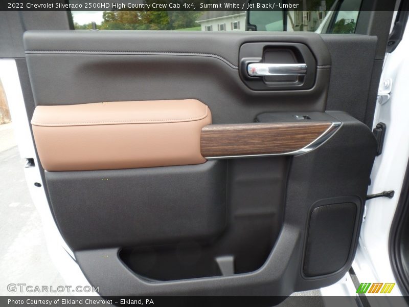 Summit White / Jet Black/­Umber 2022 Chevrolet Silverado 2500HD High Country Crew Cab 4x4