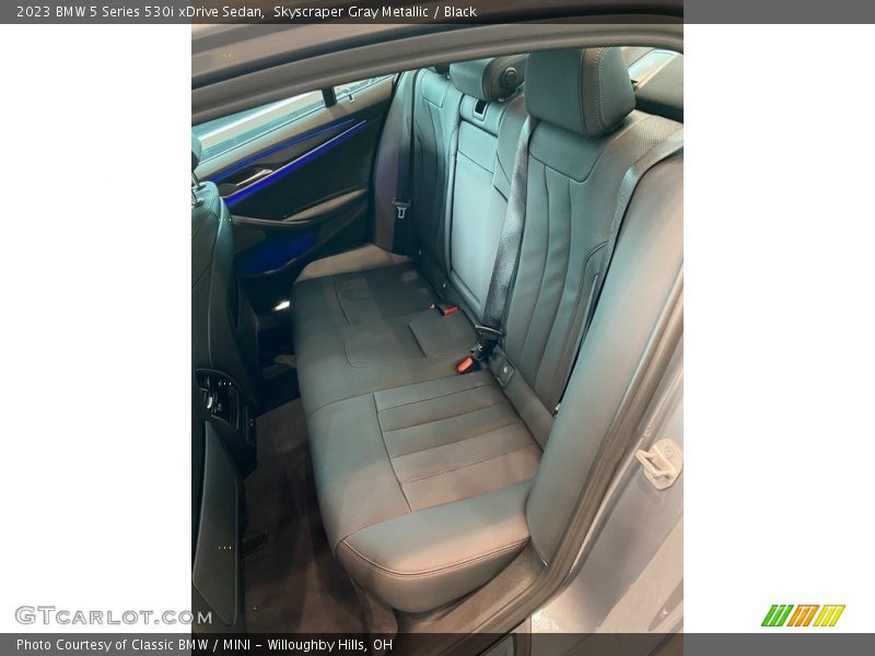 Rear Seat of 2023 5 Series 530i xDrive Sedan