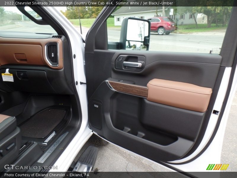 Summit White / Jet Black/­Umber 2022 Chevrolet Silverado 2500HD High Country Crew Cab 4x4