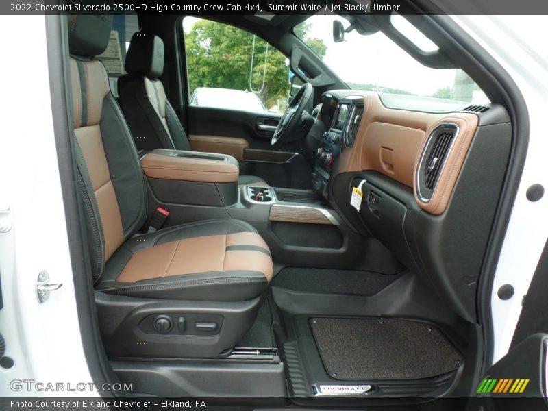 Summit White / Jet Black/­Umber 2022 Chevrolet Silverado 2500HD High Country Crew Cab 4x4