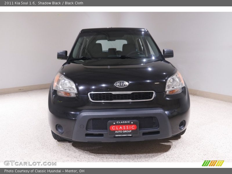 Shadow Black / Black Cloth 2011 Kia Soul 1.6