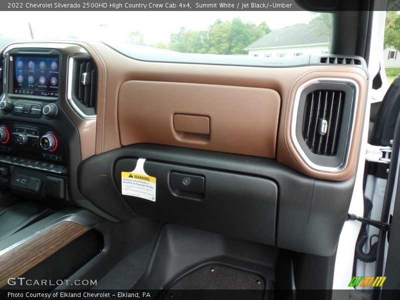 Summit White / Jet Black/­Umber 2022 Chevrolet Silverado 2500HD High Country Crew Cab 4x4