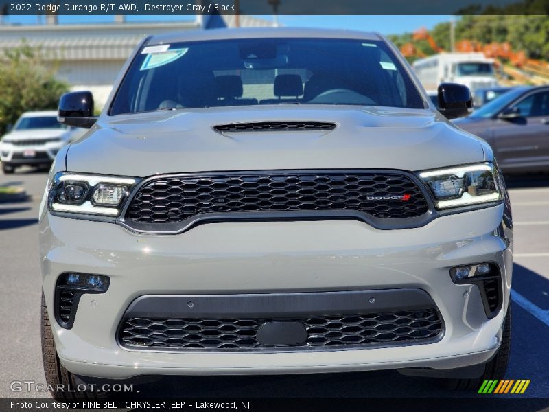 Destroyer Gray / Black 2022 Dodge Durango R/T AWD