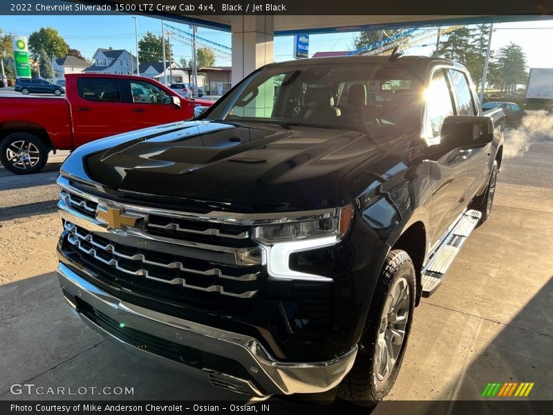 Black / Jet Black 2022 Chevrolet Silverado 1500 LTZ Crew Cab 4x4