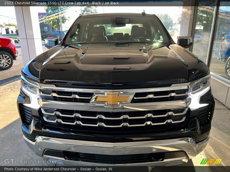 Black / Jet Black 2022 Chevrolet Silverado 1500 LTZ Crew Cab 4x4